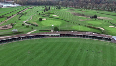 Luftaufnahme Drivingrange Düsseldorf Grafenberg